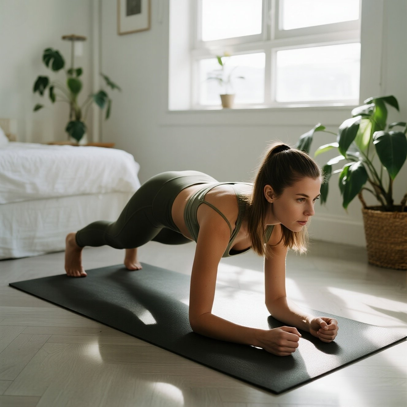 10-minute morning workout routine bodyweight exercises at home